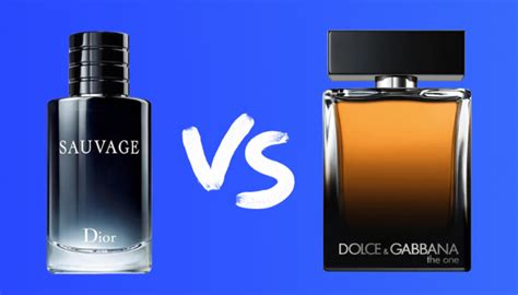 dior sauvage vs dolce & gabbana the one